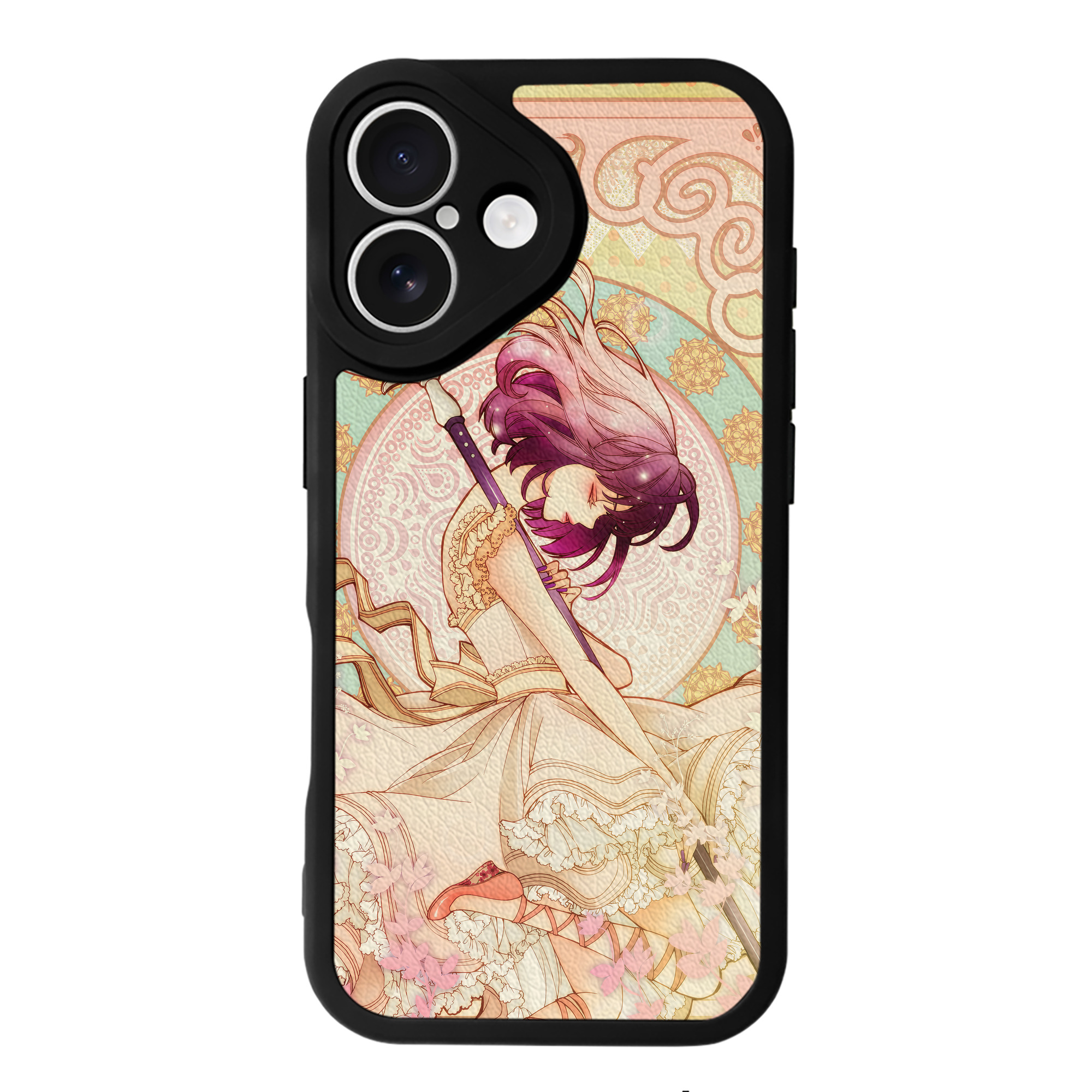 （画像用） 美少女戦士セーラームーン Sailor Moon 【iPhone 16シリーズ対応】シリコンスマホケース（レザー調） 材質：シリコン